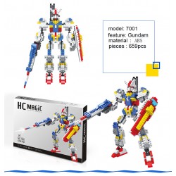 Robotas Gundam  Mini kaladėlės